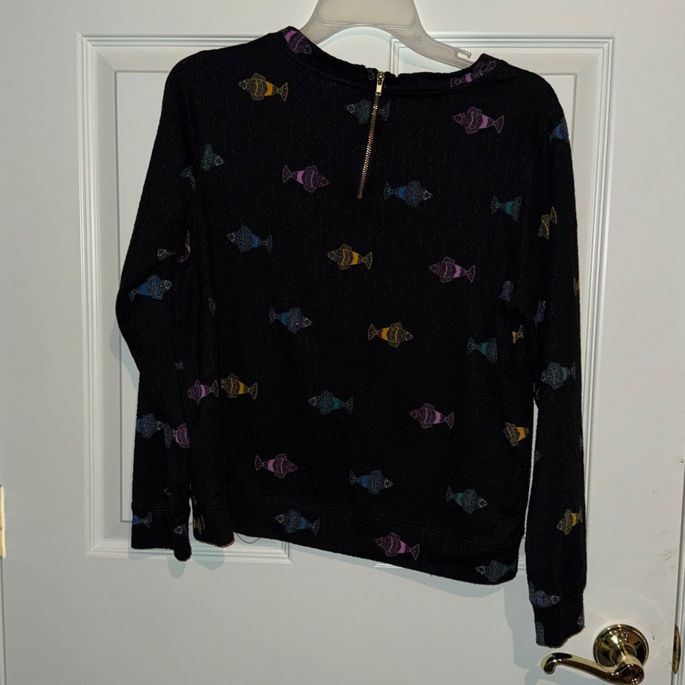H&M Fish Multi-Colored Patterned Sweater - Picture 3 of 6